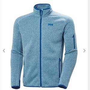 Helly Hansen Men's Blue Fog Varde Fleece Jacket 2.0